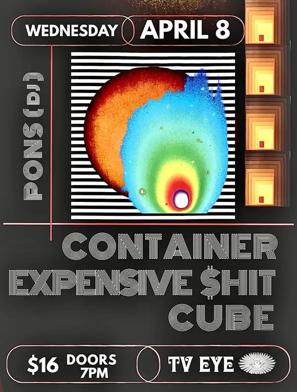 Container, Expensive $hit, Cube, Pons (DJ) 1