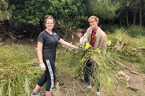 Outdoor Volunteer Day at Agua Amarga Reserve 1