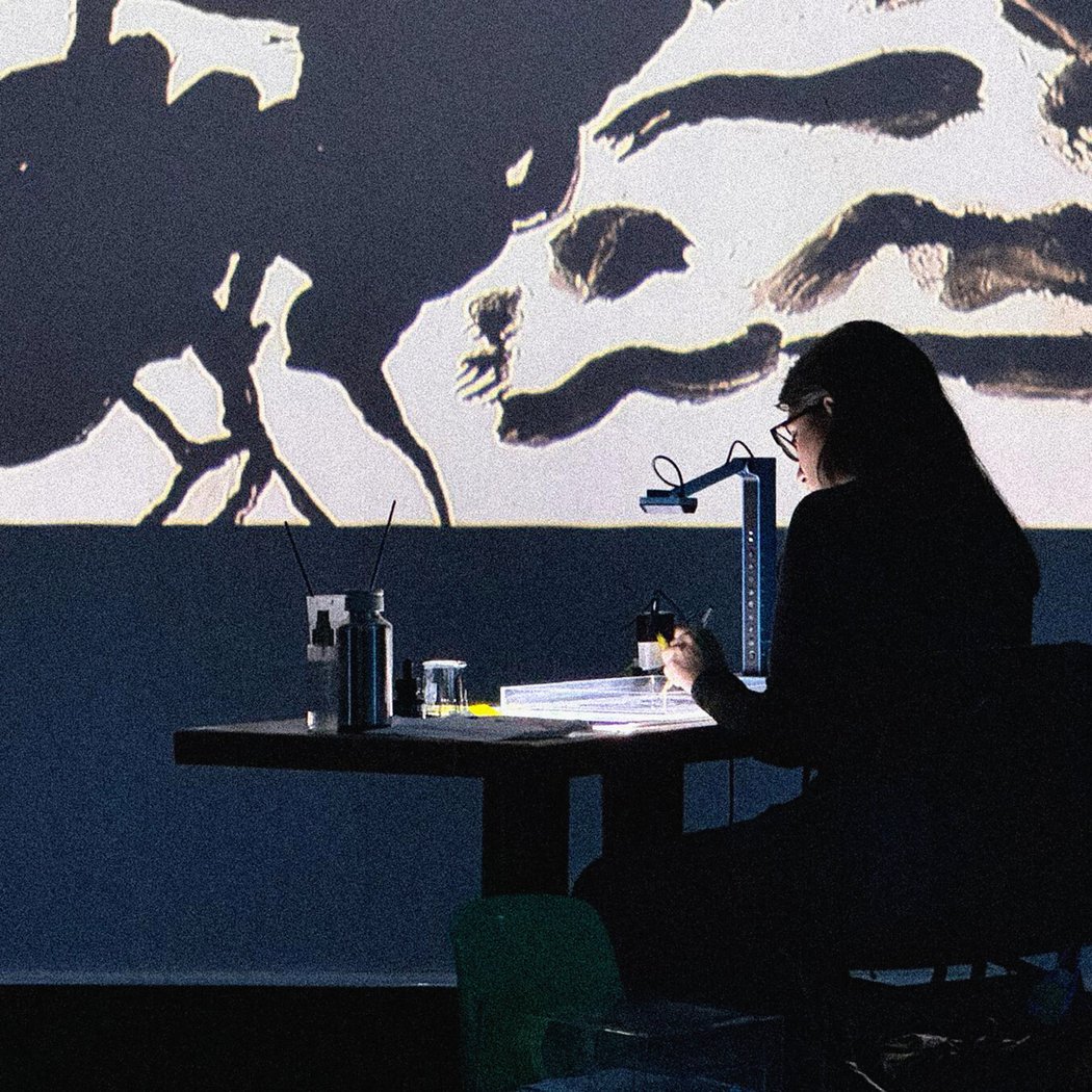 Performance dessinée Karen Keyrouz / Kid Fourteen 1