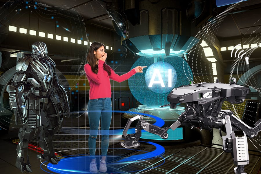 Camp Integem: AI, Holographic AR, Coding, Robotics, STEM, Animation, Art & Game Design at Marin 3