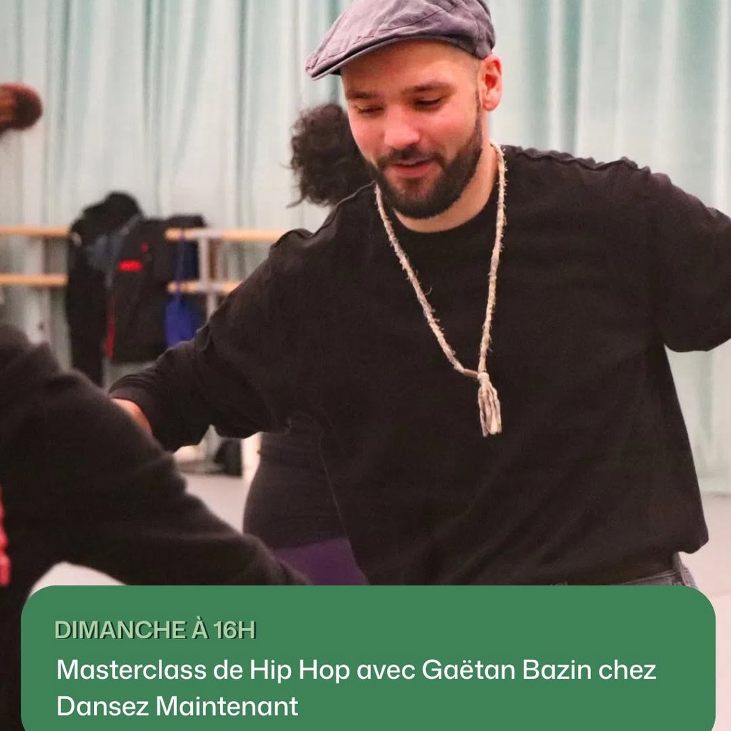 Masterclass de Hip Hop avec Gaëtan Bazin 1