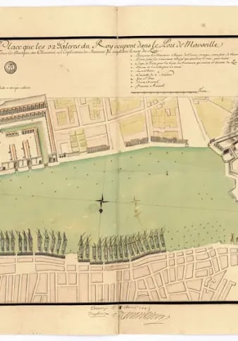 L arsenal des Gal res sous Louis XIV