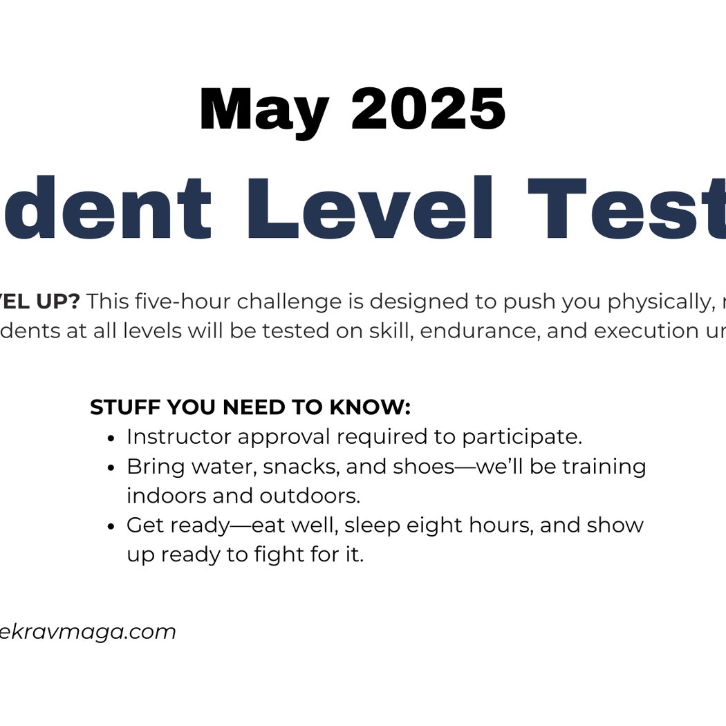 May 2025 Student Level Testing 1