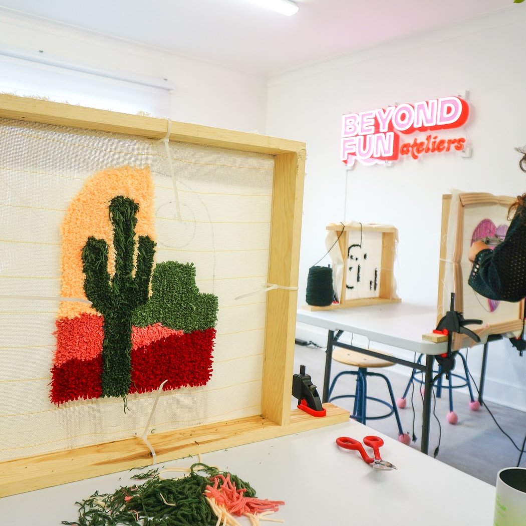 Beyond Fun Ateliers | Tufting 2