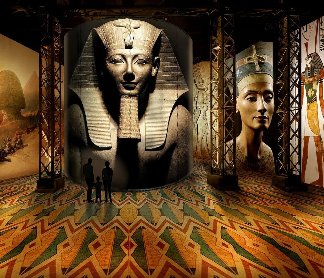 L’Égypte des pharaons - exposition immersive 1