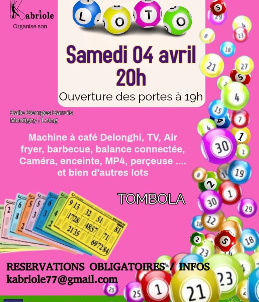 LOTO organisé par Kabriole 1