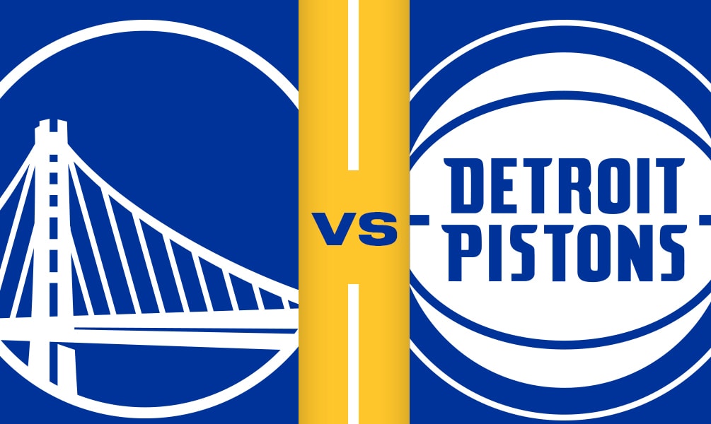 Warriors vs. Pistons 1