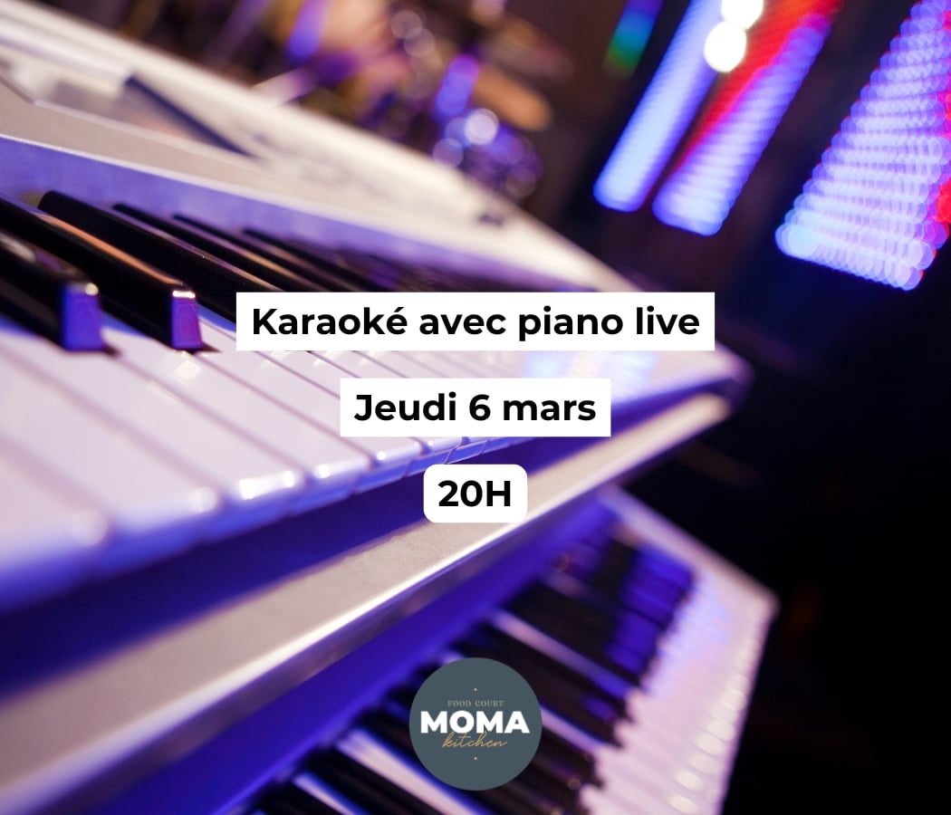 Karaoké piano live 1