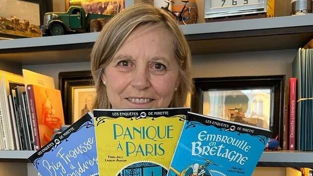 Dédicace jeunesse "Les enquêtes de Mirette" 1