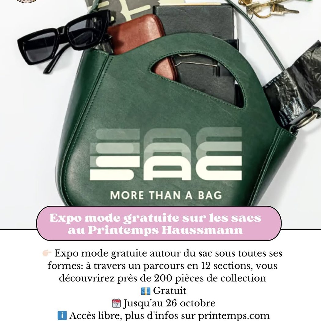 Expo mode gratuite sur les sacs 1