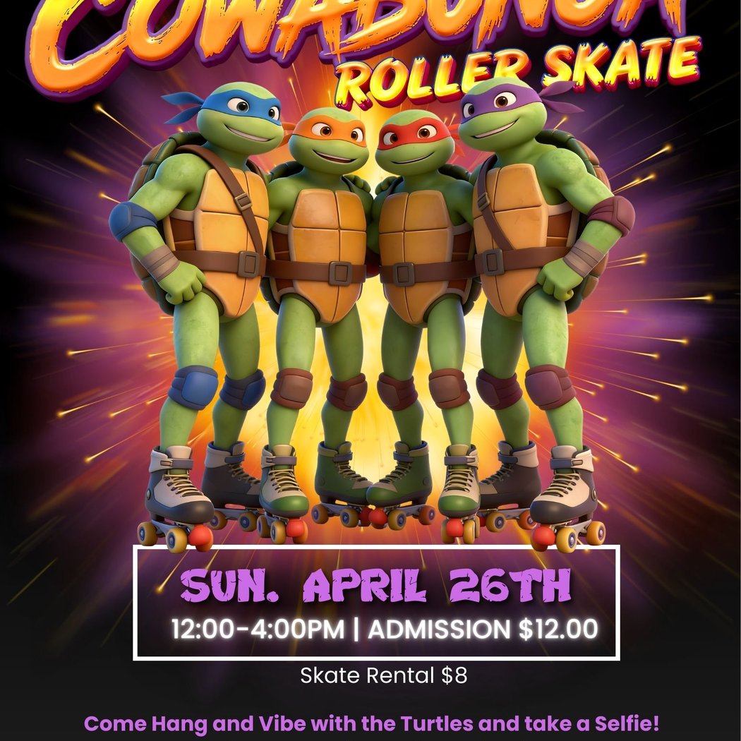 COWABUNGA ROLLER SKATE! 1