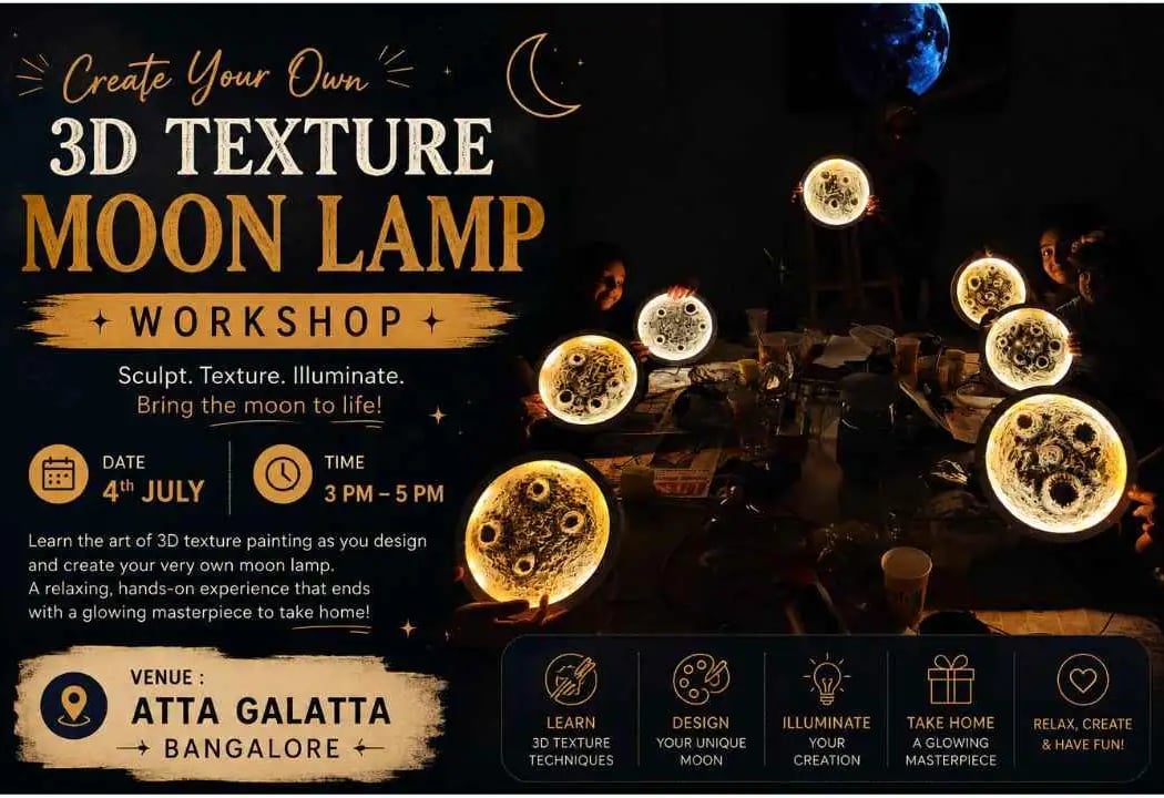 Create Your Own 3D Texture Moon Lamp