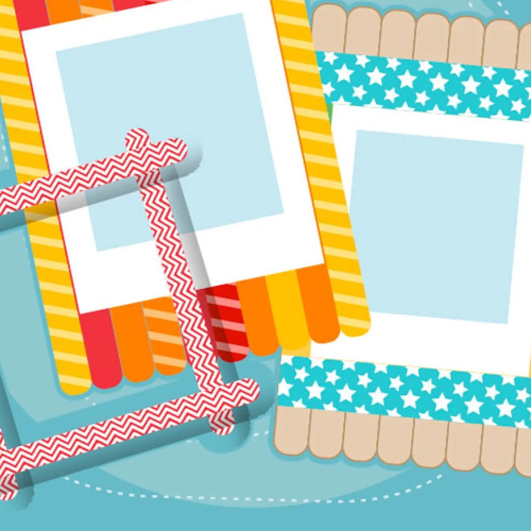 ATELIER CREATIF 4-5 ANS : création d'un cadre photo 1