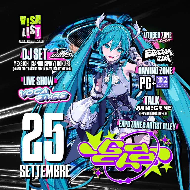 GACHA NIGHT - JAPAN FUTURIST MUSIC PARTY