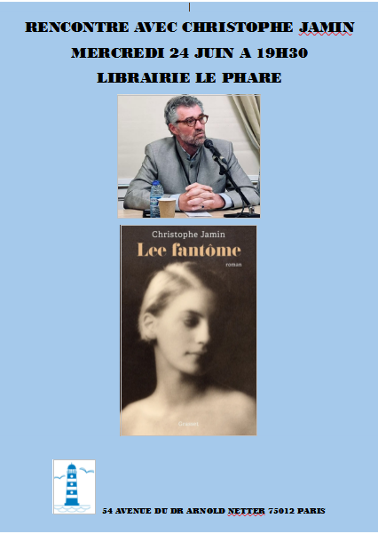 Rencontre avec Christophe Jamin autour de son livre "Lee Fantôme" 1