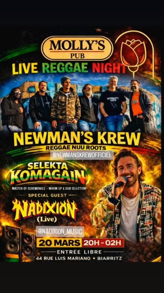 Concert with Newmans Krew, LMC, Nadixion Music, and Selekta Komagain 1