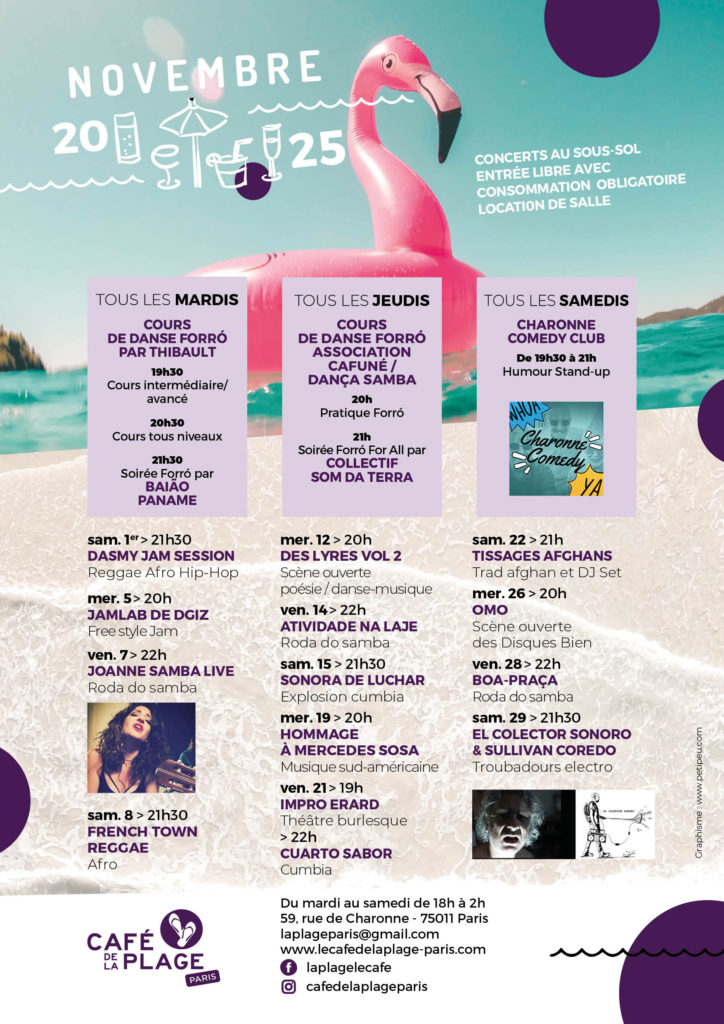 Programmation Musicale Novembre 2025 1