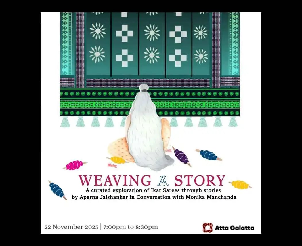 Weaving A Story: An exploration of Ikat Sarees 1