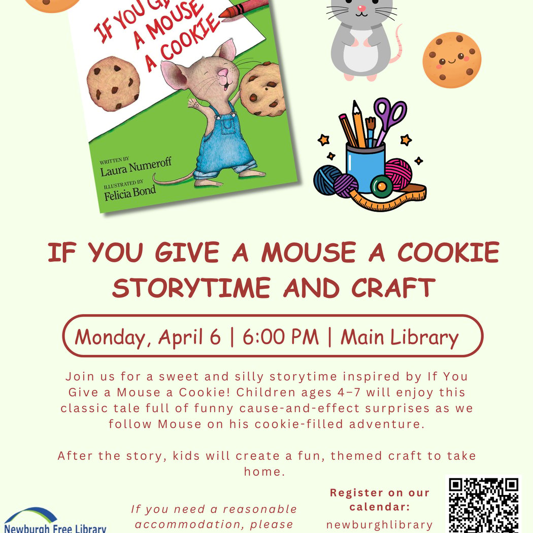 If You Give A Mouse A Cookie Story and Craft 1
