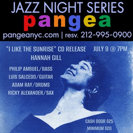 Pangea Jazz Night Series: I Like the Sunrise 1
