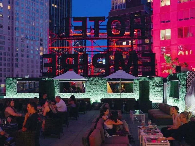 Live DJ at the Empire Rooftop