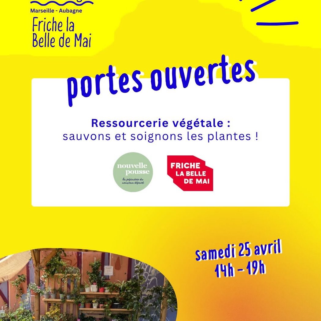 Portes ouvertes Ressourcerie végétale : sauvons et soignons les plantes 1