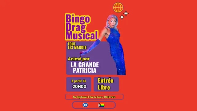 Bingo Drag Musical : La Grande Patricia