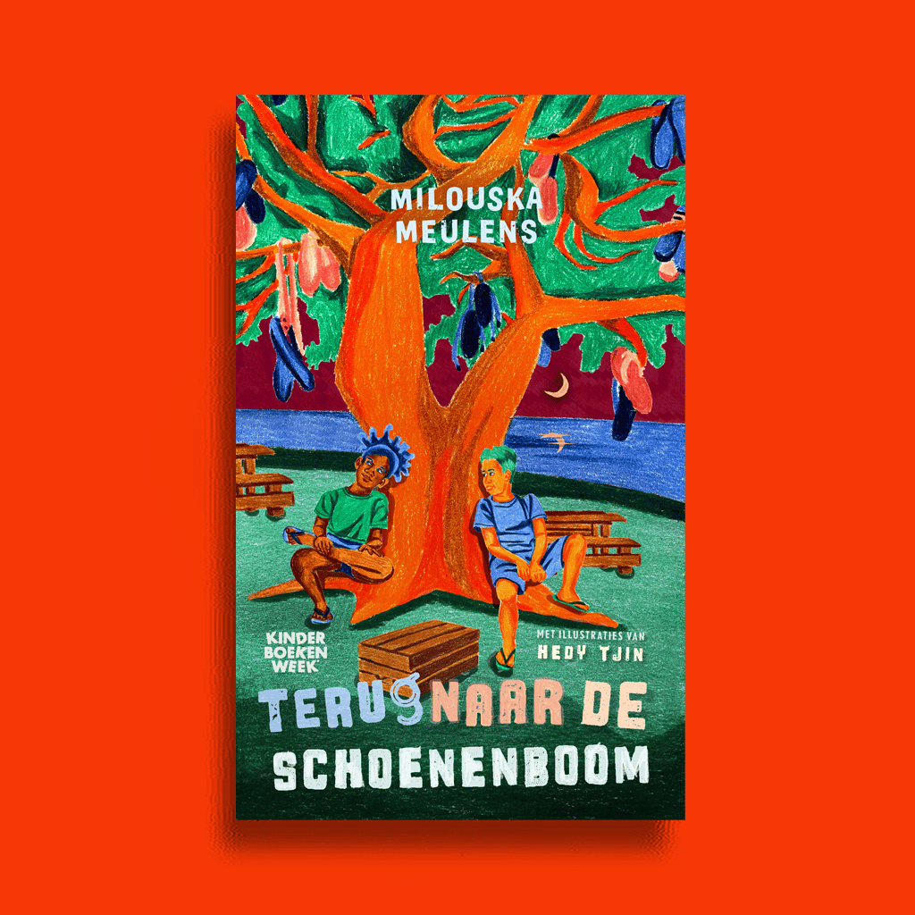 Milouska Meulens leest voor uit het kinderboekenweekgeschenk