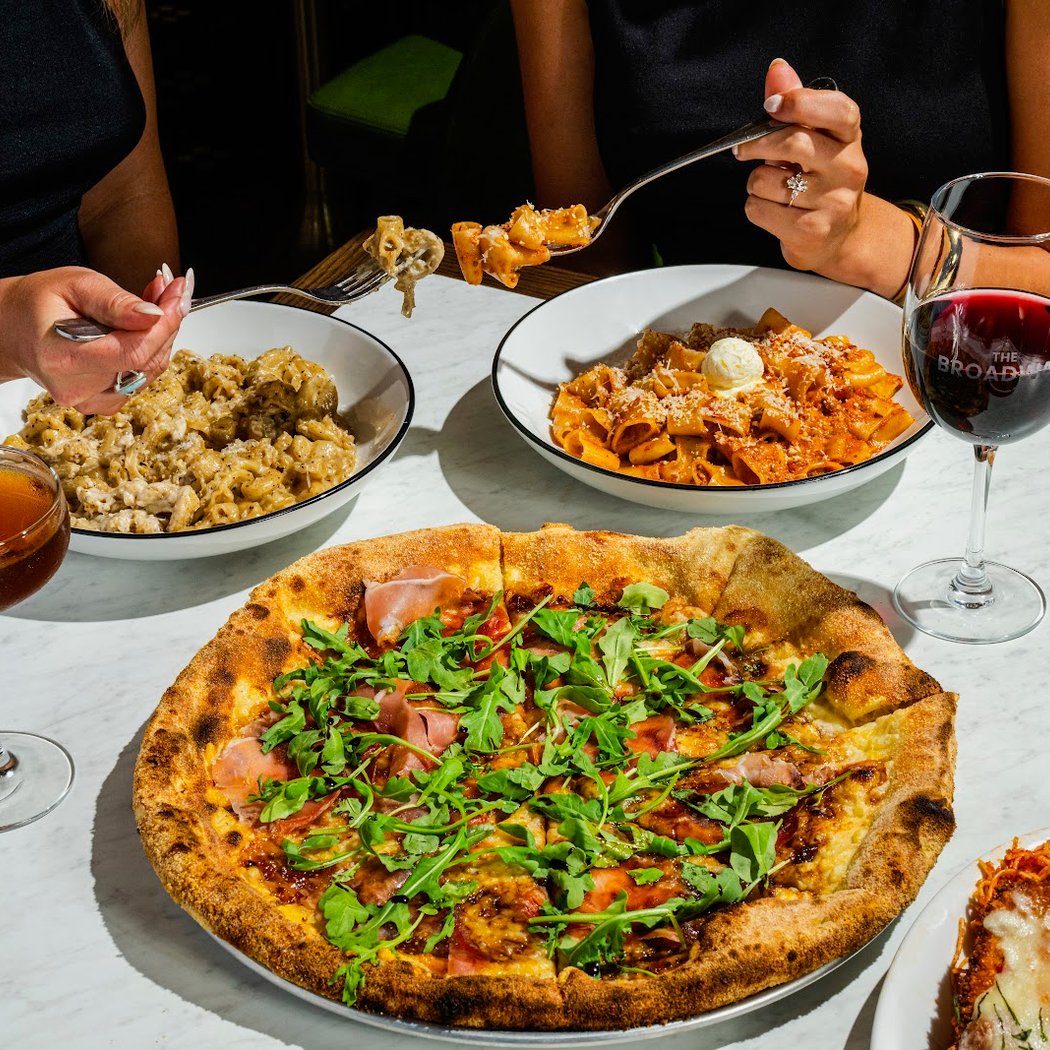 Half-off Pizzas at The Broadway 1