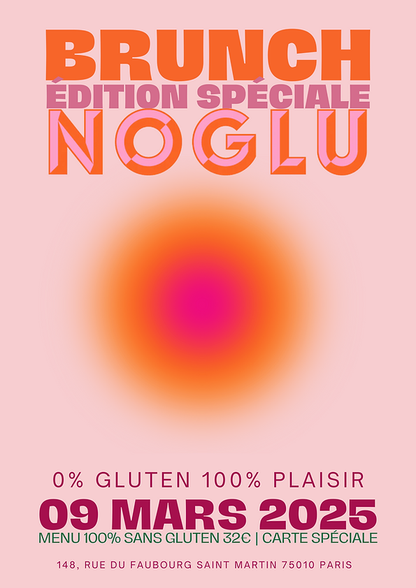 BRUNCH 100% SANS GLUTEN – NOGLU x CAFÉ A 1