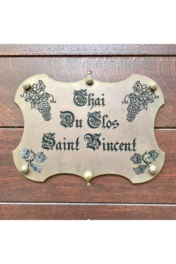 Visite guidée de la vigne et du chai de la Confrérie du Clos Saint Vincent 2