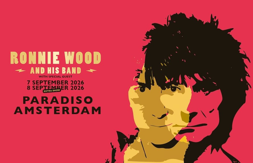 Ronnie Wood - 7 & 8 september in Paradiso 1