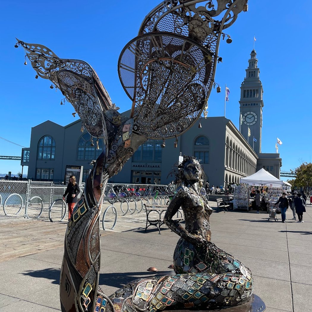 The Mermaid sculpture 2