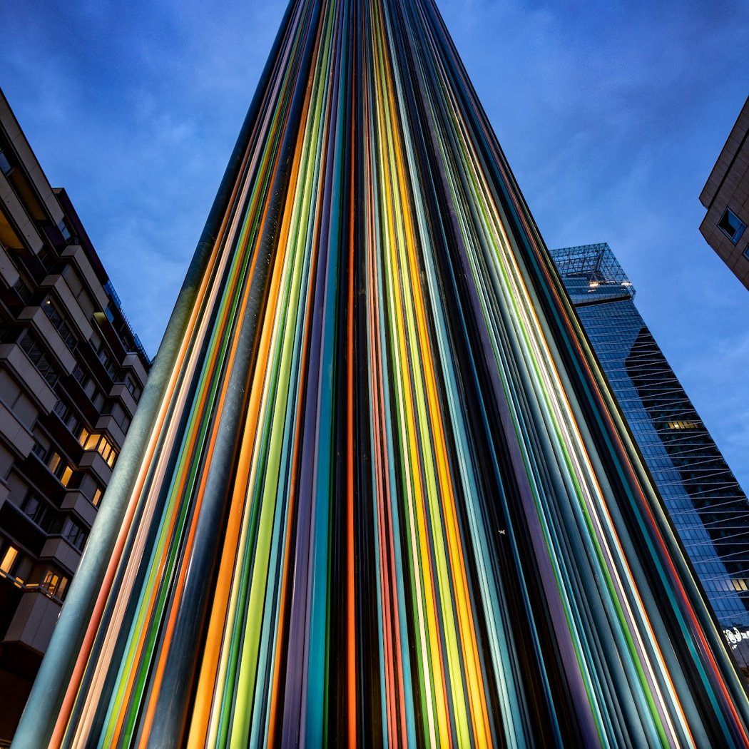 Le Moretti (longs tubes de couleur) 1