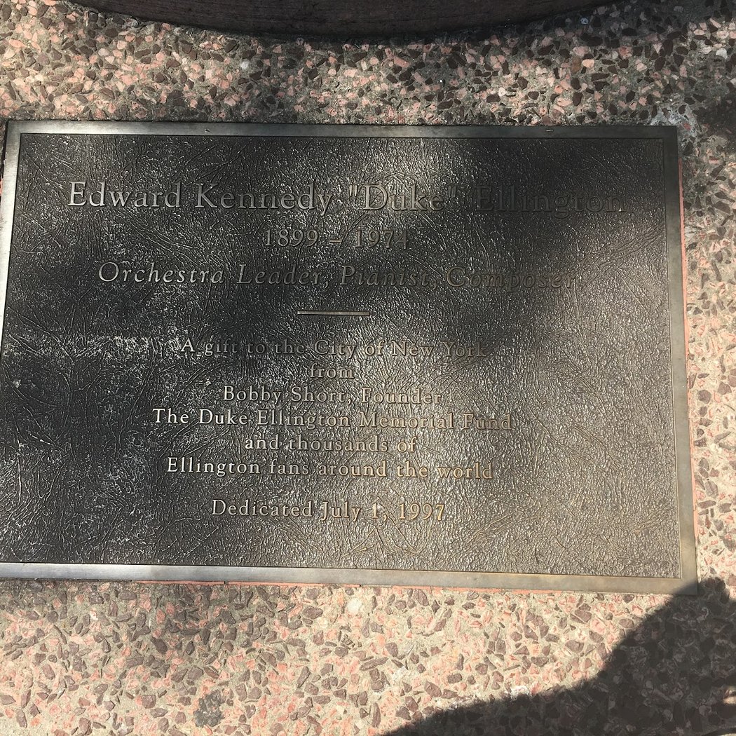Duke Ellington Statue 3
