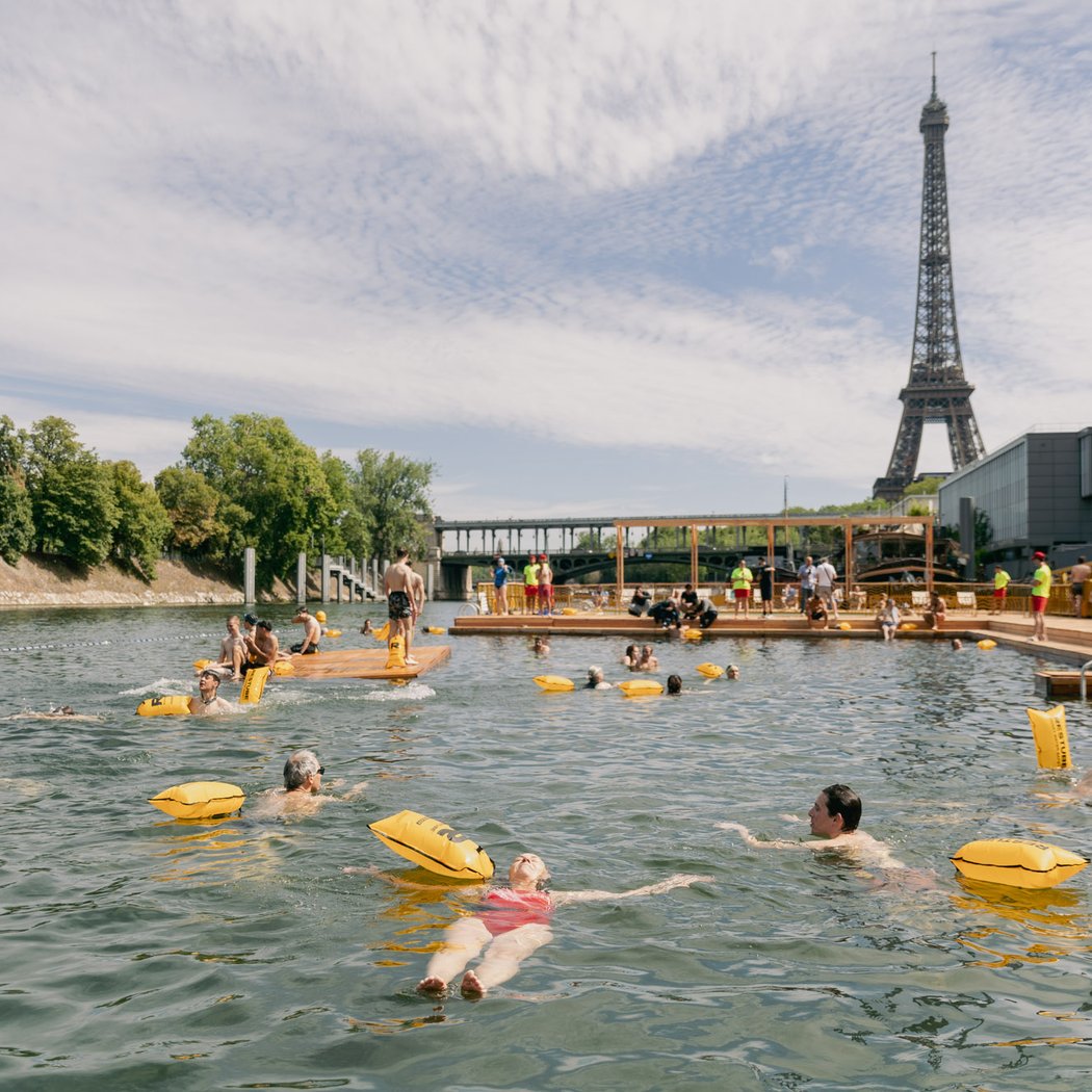 Baignade estivale dans la Seine : bras de Grenelle