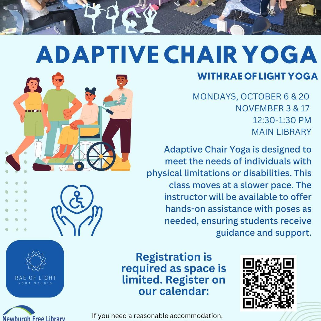 Adaptive Chair Yoga with Rae of Light Yoga 1