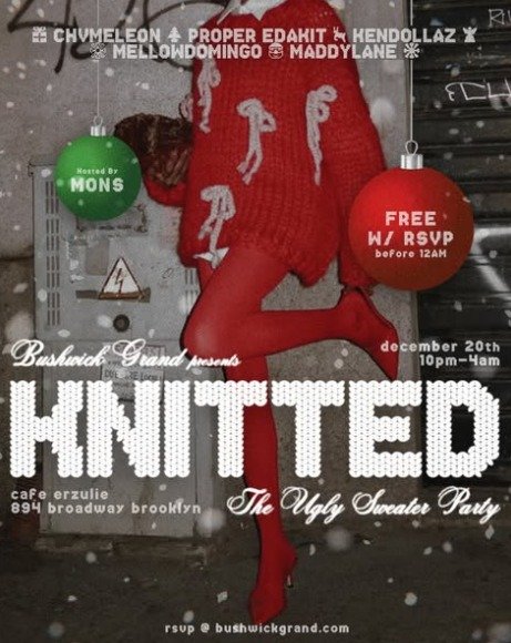 KNITTED: THE UGLY SWEATER PARTY 1