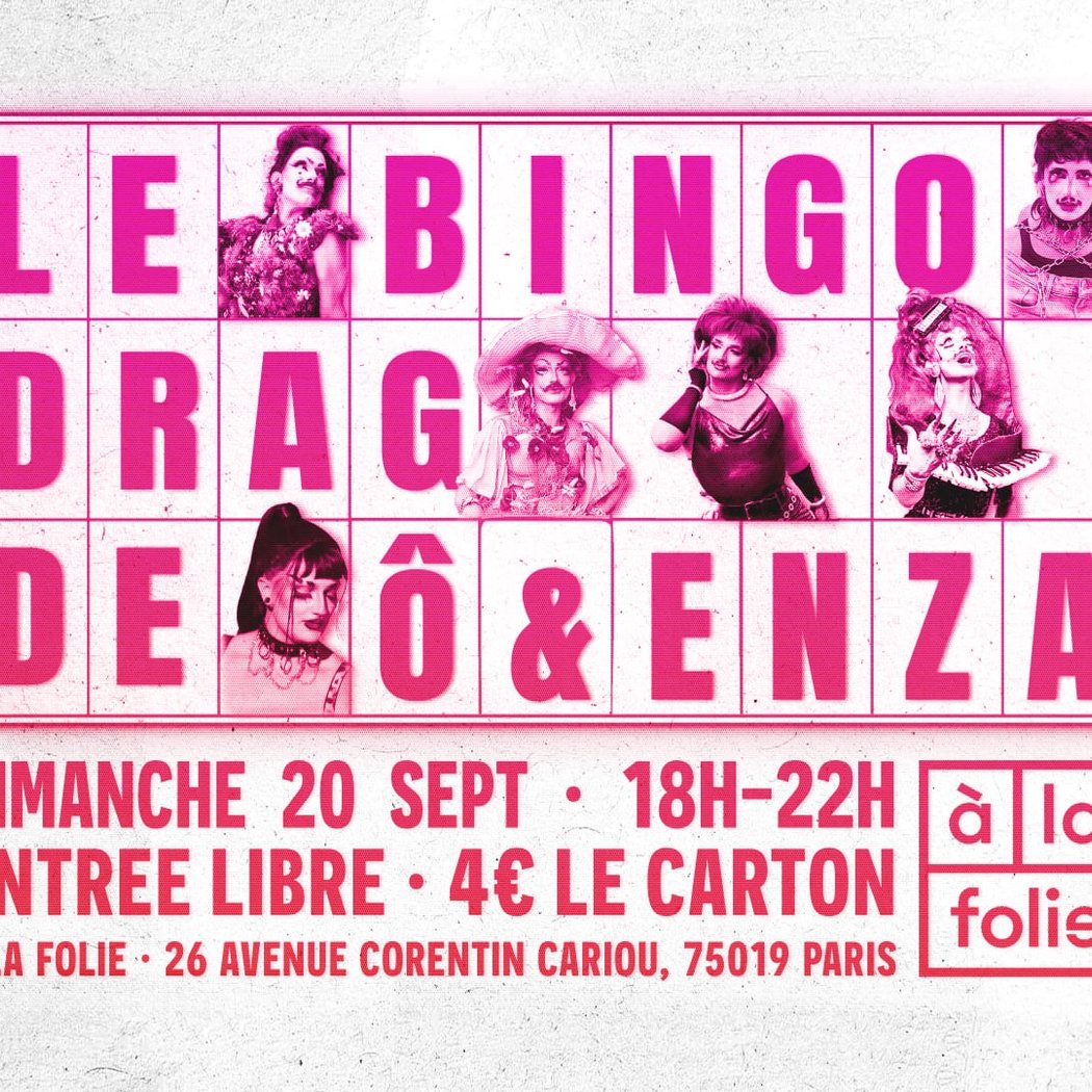 Bingo Drag de Gigi von Dredee à la Folie! avec Ô & Enza