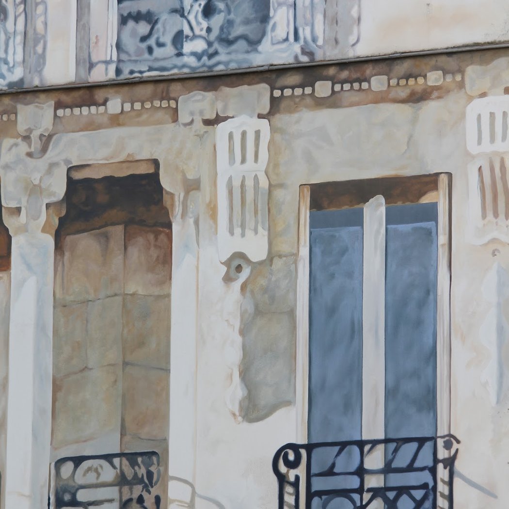 Les voisines - Trompe l'oeil 3
