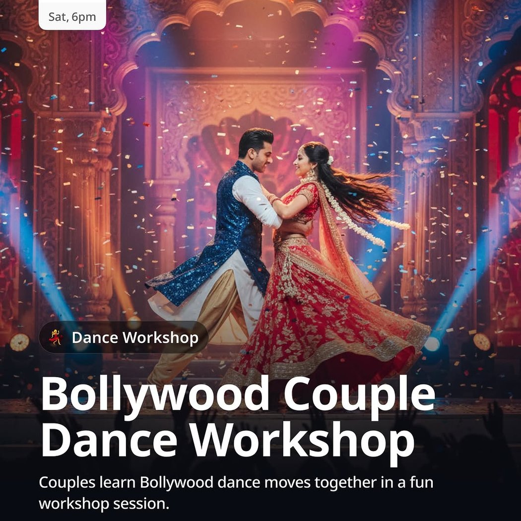 Bollywood Couple Dance Workshop 1