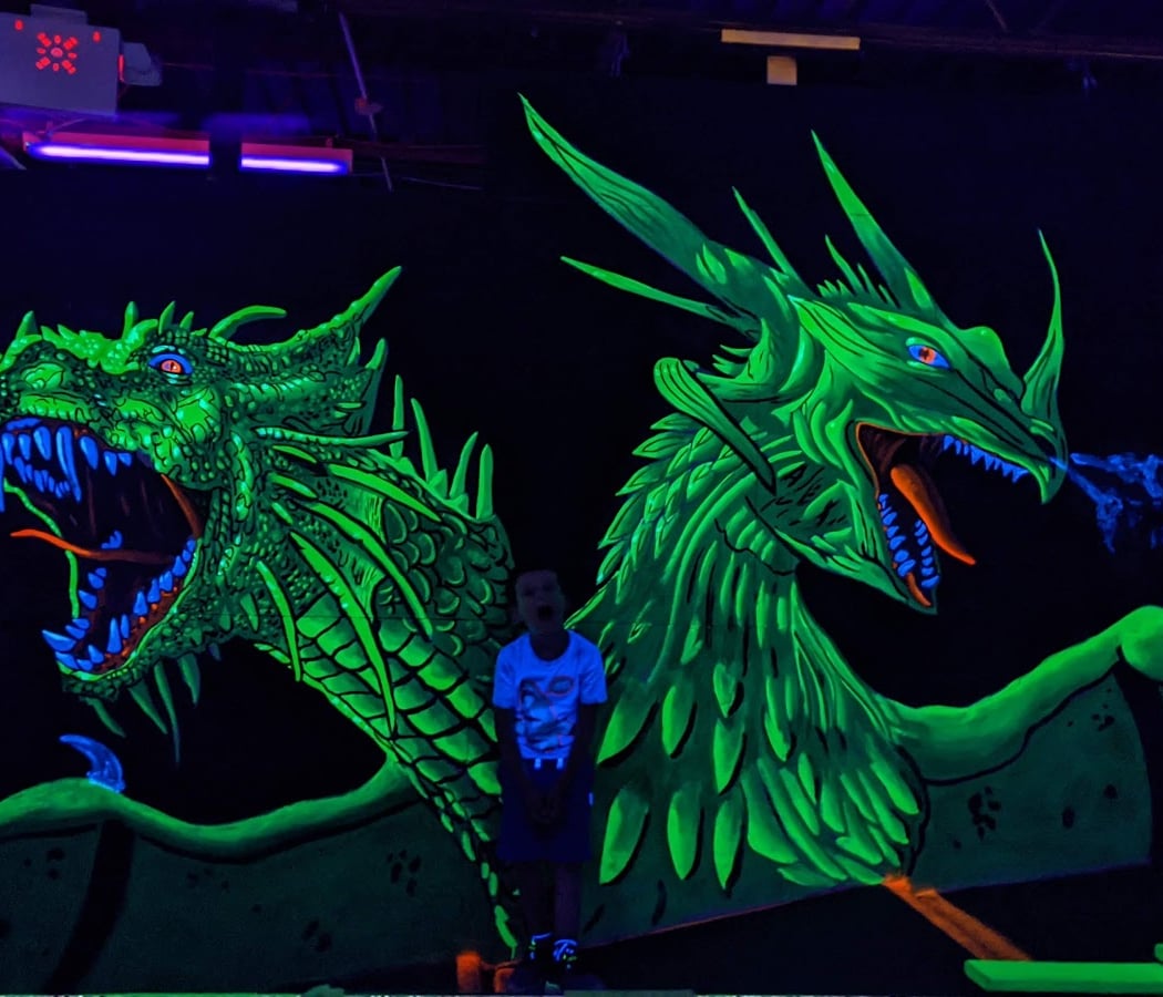 Dragon's Lair Mini Golf 1