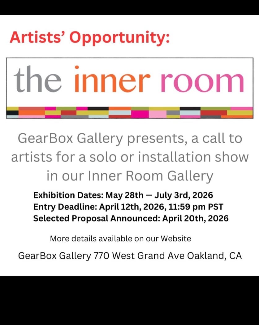 GearBox artist opportunity for a solo or installation show