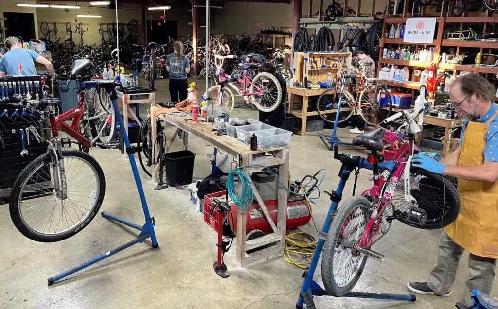 Volunteer Bike Repair Session 3