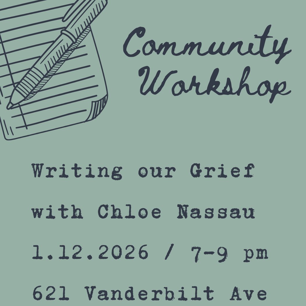 Writing our Grief with Chloe Nassau 1