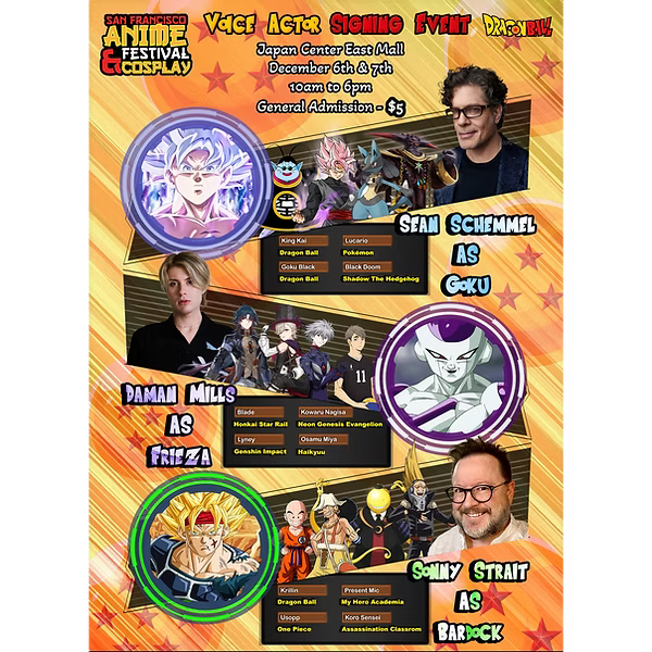 Dragon Ball Voice Actor Signing Event 1