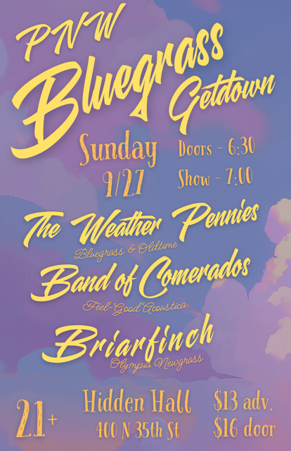 Briarfinch w/ Band of Comerados, The Weather Pennies