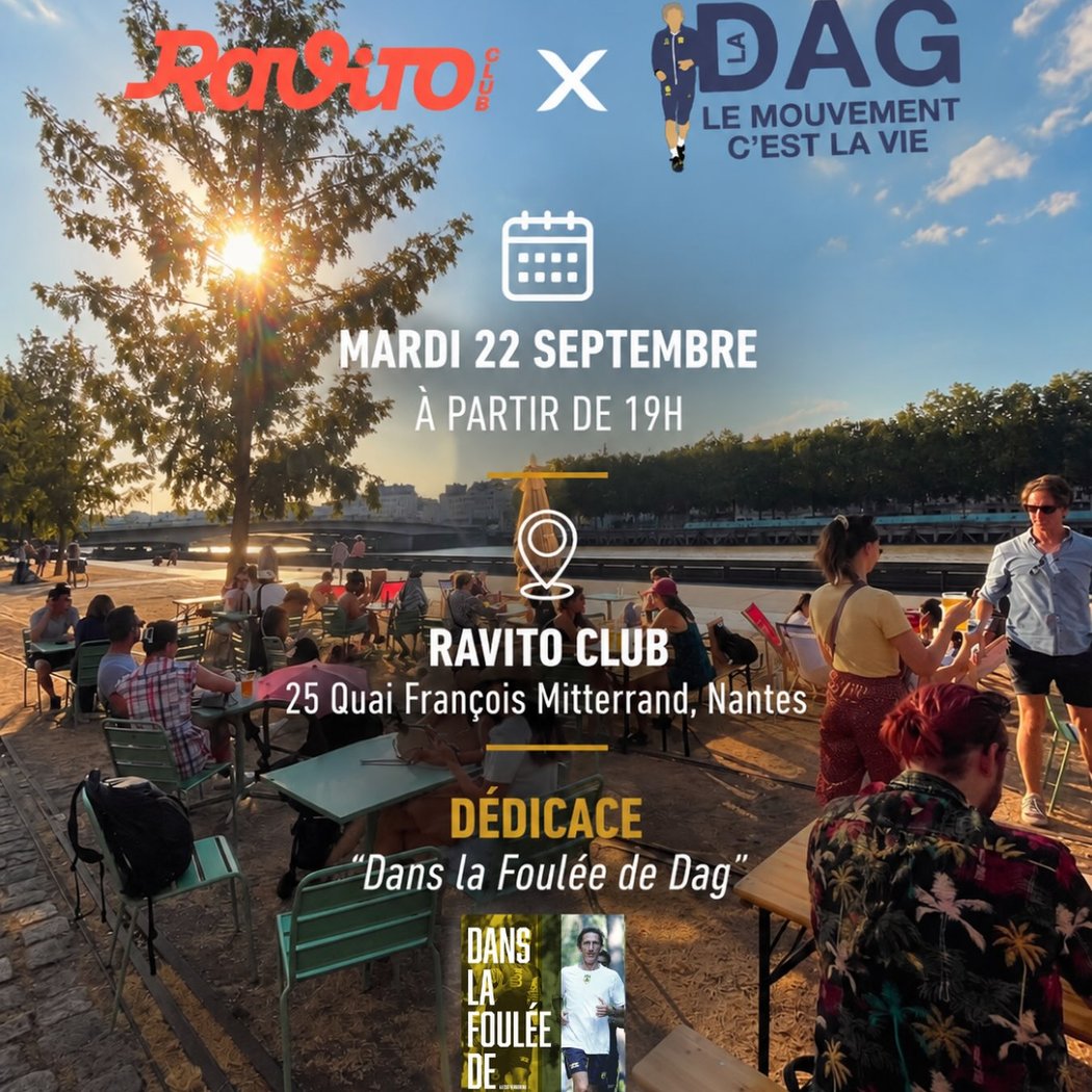 Dédicace 'Dans la Foulée de Dag'