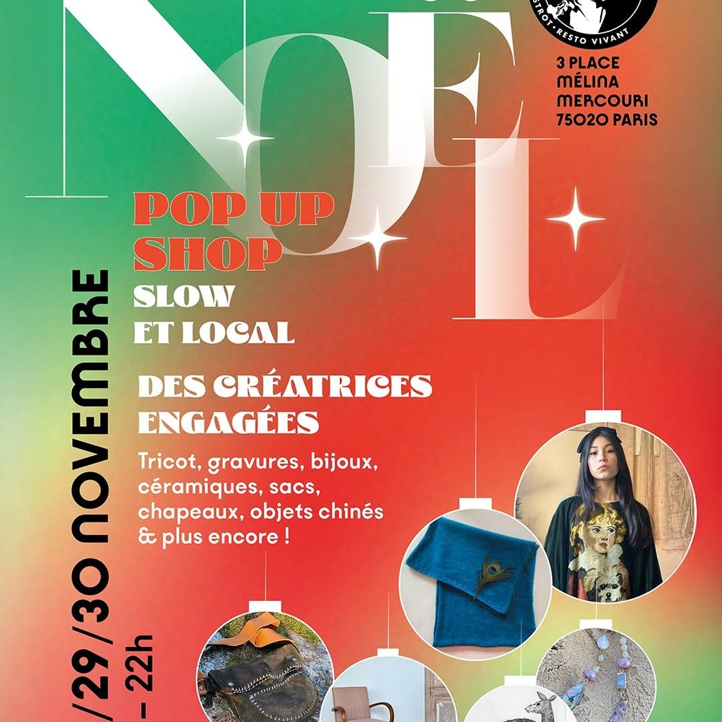 POP UP SHOP DE NOËL SLOW ET LOCAL 1