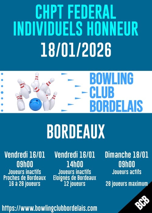 Championnat Individuel Honneur 1